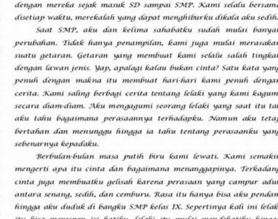 Cerpen Pengalaman Pribadi Beserta Strukturnya