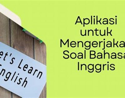 Aplikasi untuk Mengerjakan Soal Bahasa Inggris