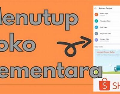 Cara Menutup Toko Di Shopee