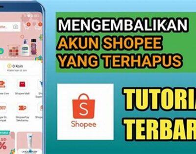 Cara Mengembalikan Akun Shopee Yang Lama